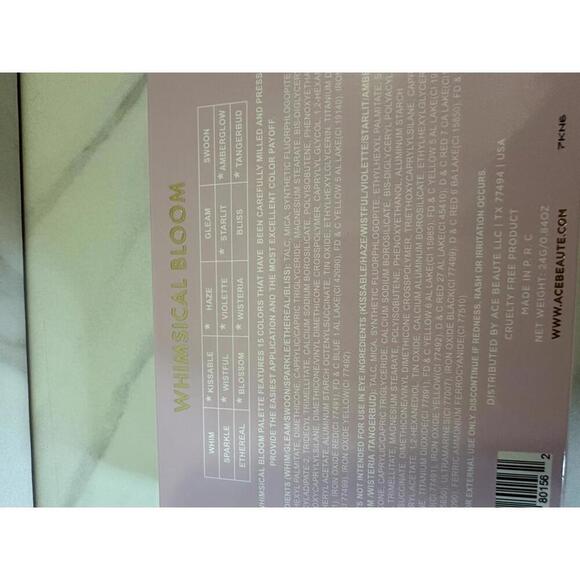 Ace Beaute Whimsical Bloom eyeshadow palette - Picture 4 of 6